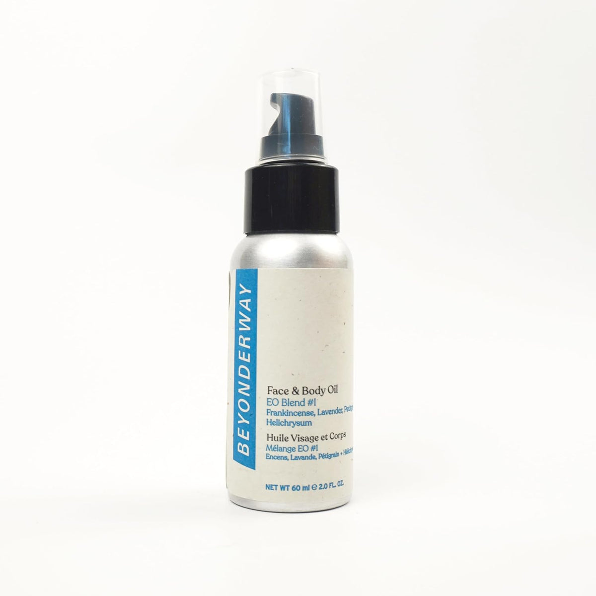 Multipurpose Oil Travel Size 60ML - Signature Essential Oil Blend No. 1 with Frankincense, Petitgrain, Helichrysum & Lavender - Hydrating & Nourishing Skin for All Skin Types