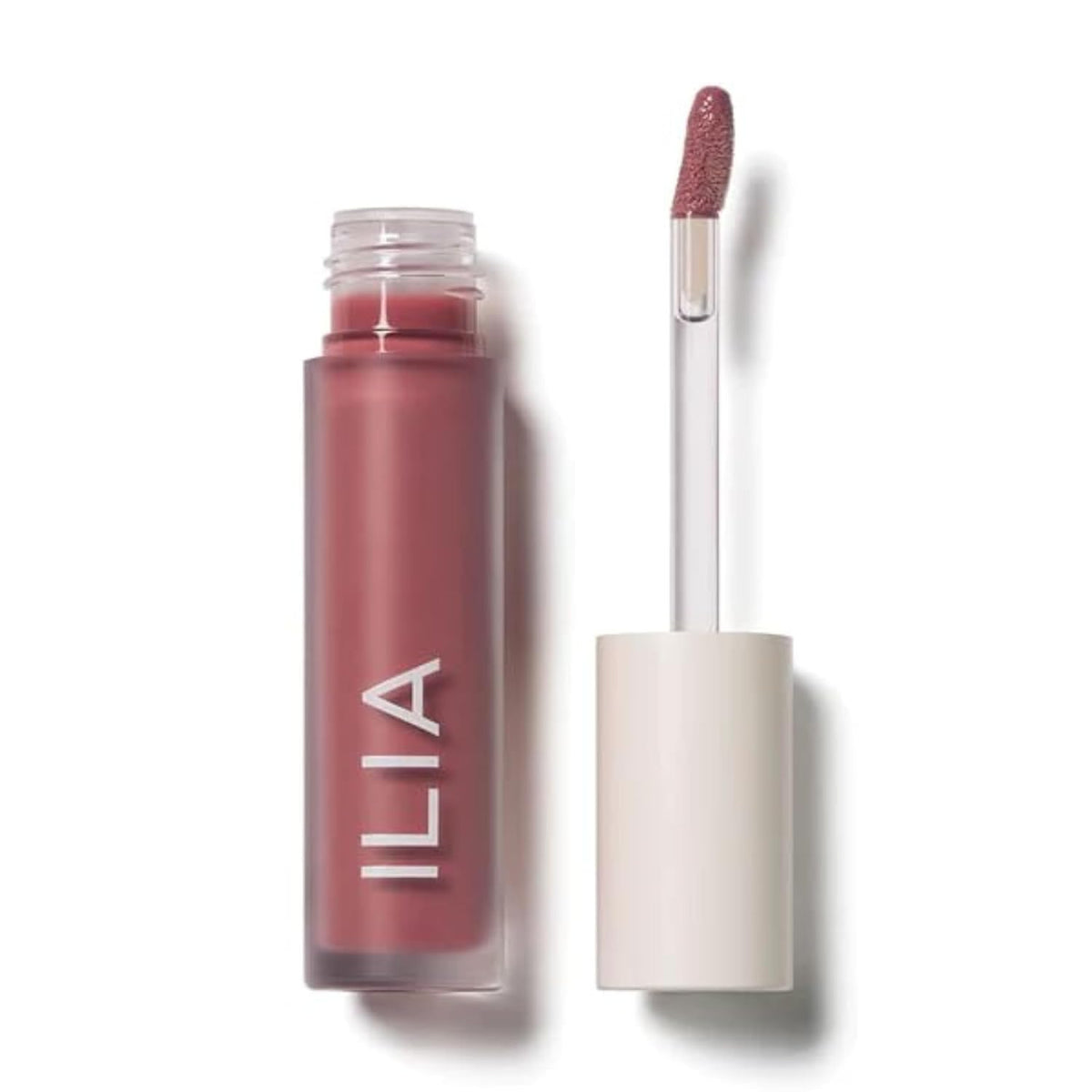 ILIA - Balmy Gloss Tinted Lip Oil | Smoothing Lip Color, Never Sticky | Hydrate, Plump + Moisturize with Hyaluronic Acid | Vegan, Cruelty + Gluten-Free (Linger, 0.14 fl oz | 4.3 ml)