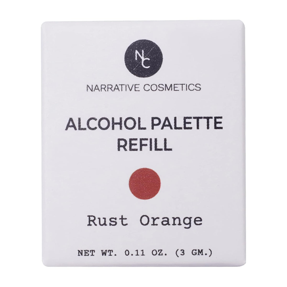 Alcohol Palette Refill Pans - FX Colors - Prime Rust Orange