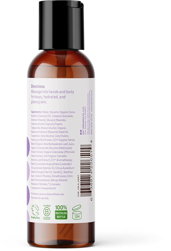 Everyone Nourishing Hand and Body Lotion, Travel Size, 2 Ounce (Pack of 12), Vanilla and Lavender, Plant-Based Lotion with Pure Essential Oils, Coconut Oil, Aloe Vera and Vitamin E
