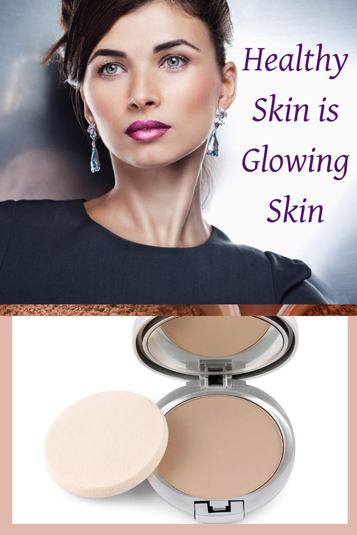 Pressed Mineral Foundation With Vitamin for a Natural Silky Finish