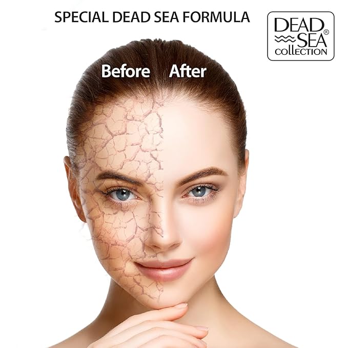 Dead Sea Collection Serum for Face with 3X Collagen, Dead Sea Minerals, and Vitamin E – Anti Aging Nourishing Skin Care Moisturizer to Reduce Wrinkles (1.01 fl. oz)