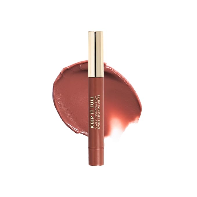 Milani Lip Plumper, Keep it Full Glossy Plumping Balm, Peptides for increased Lip Hydration & Volume - 150 Hazel