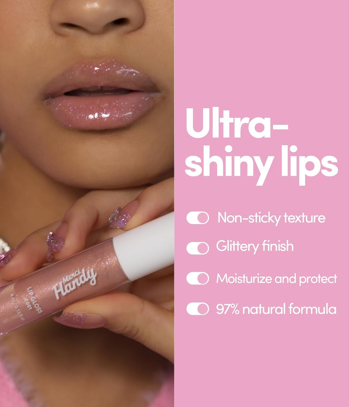 Merci Handy - Lip Glow Heroes - Tinted Lip Balm - Moisturizer