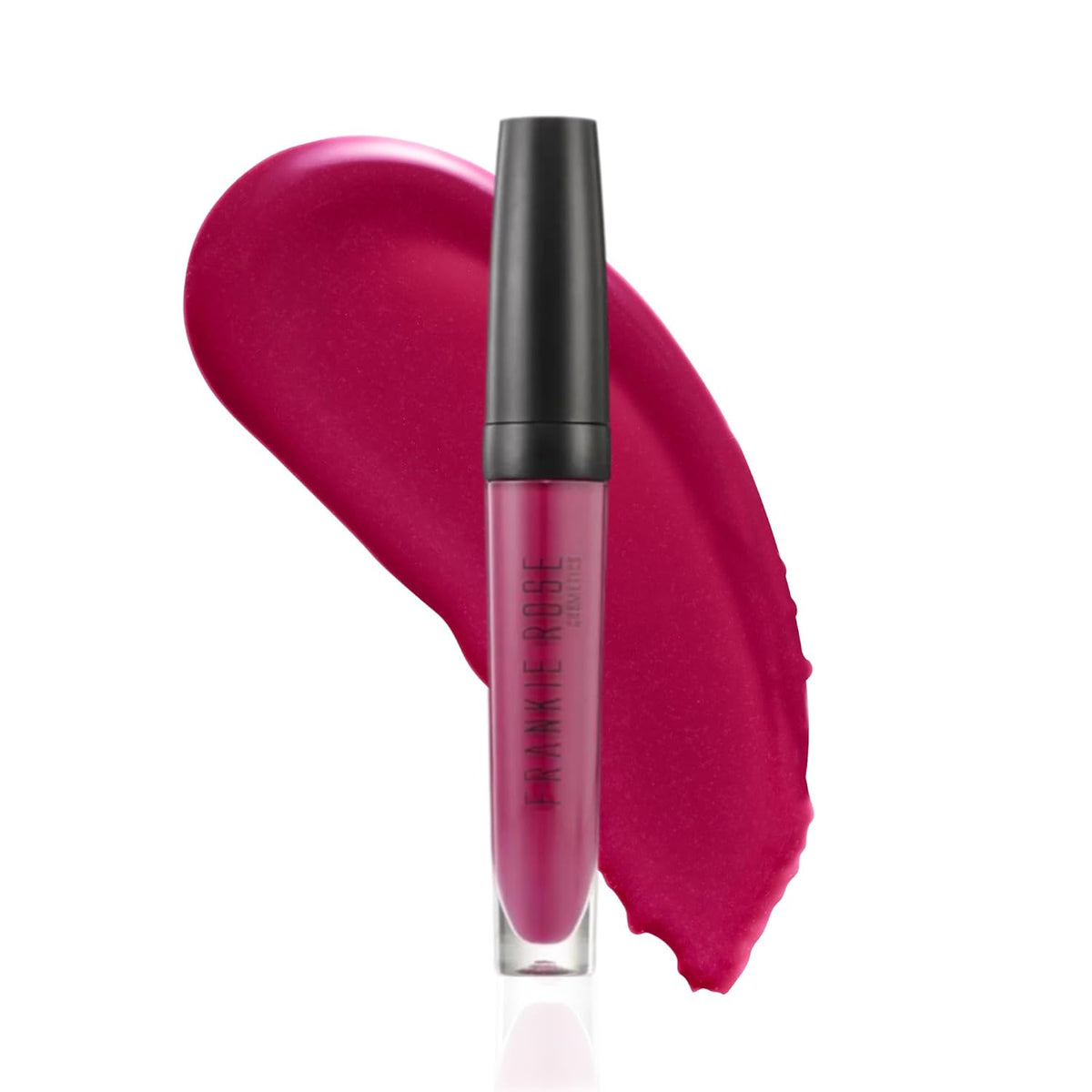 Frankie Rose Cosmetics Lip Gloss | Non-Sticky Formula, Long Lasting Gloss Shimmer, Bold Pigment & Hydrating Gloss of Lips, Crushed Berries Glossy Lip Gloss, 20g