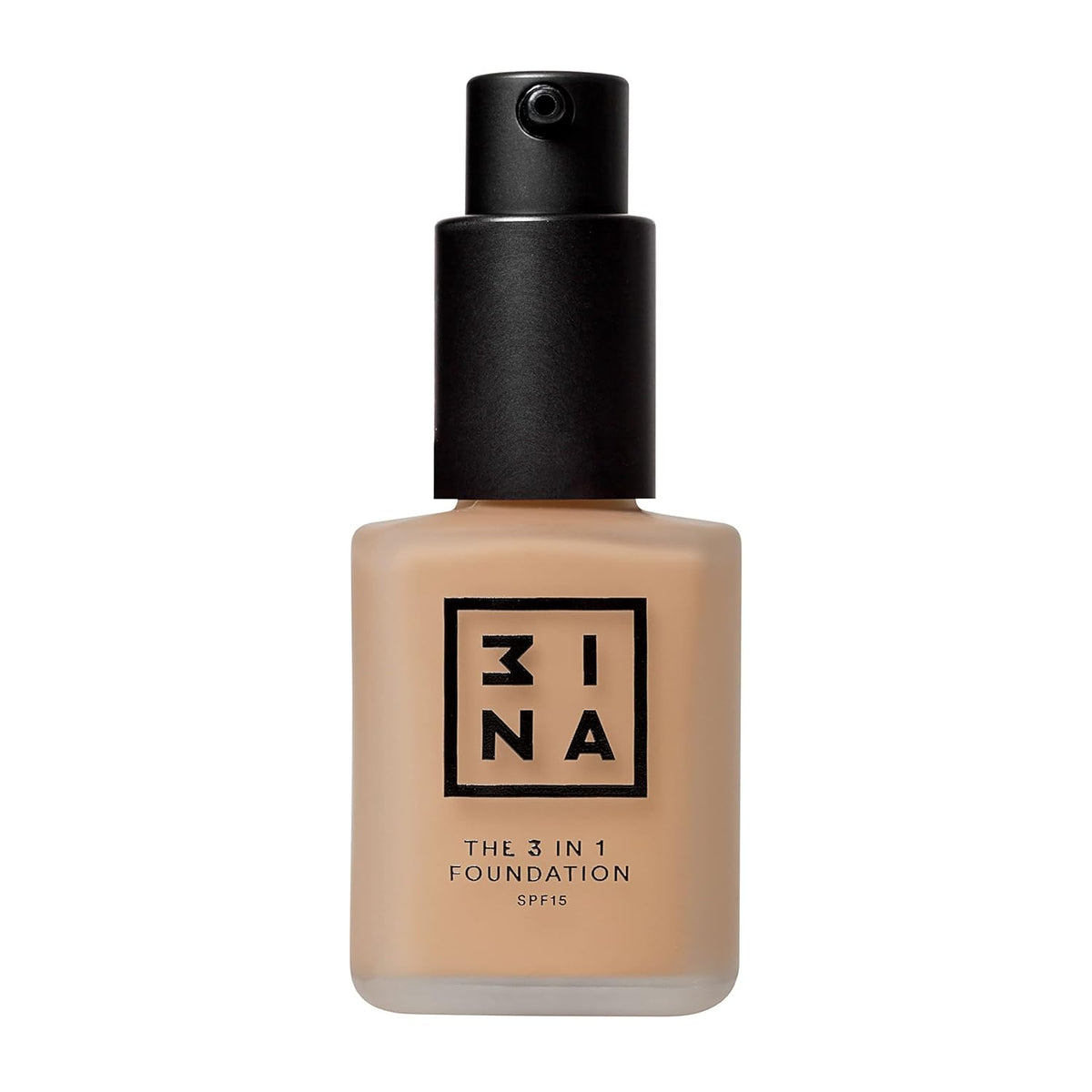 3INA The 3-In-1 Foundation 214 - Vegan Formula - Combination Of Primer, Concealer And Foundation - Medium Coverage - Natural Finish - Perfect For Covering Lines And Blemishes - Long Lasting - 1.01 Oz