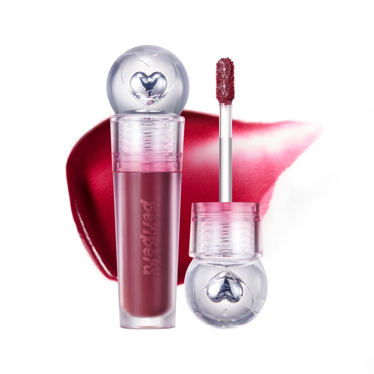 Peripera Ink Jellable Tint, Lip Stain, Korean Lip Tint, High Pigment Color, Longwear, Weightless, Moisutizing, Hydrating (05 COOL LUCK COOL LUCK, One Size)