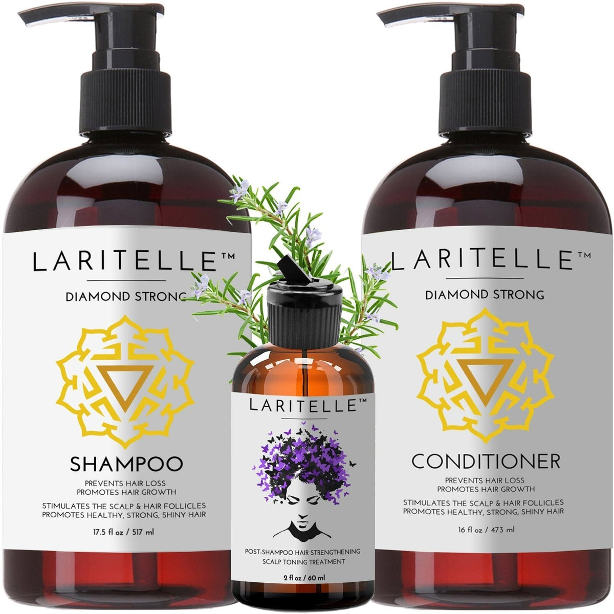 Organic Hair Care Set Diamond Strong