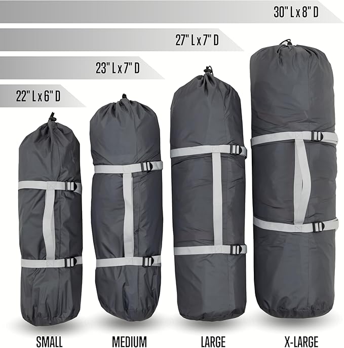 ALPS Mountaineering Replacement Tent Bag with Compression Straps and Carry Handle