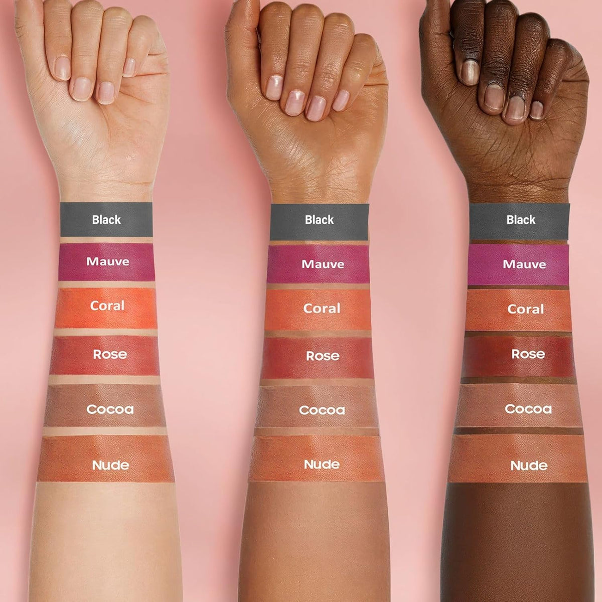 OETUIOW Lip Stain Peel Off, Lip Liner Moisturizing Long-Lasting & Waterproof, Transfer Proof & Plumping, Non-Stick Cup, Nude Color