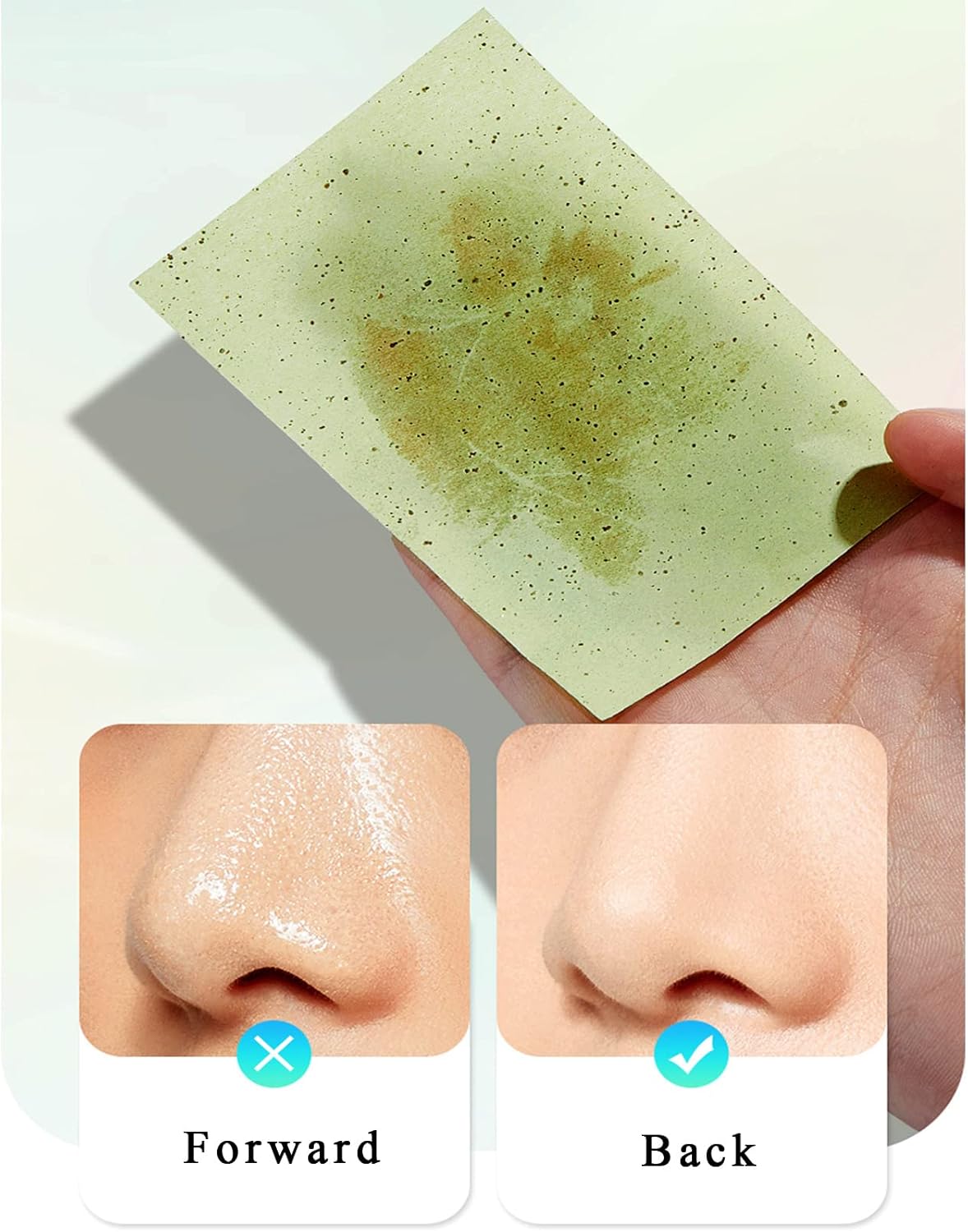 Oil Blotting Sheets, Random pattern 6-Pack,300 Sheets total, Face Skin Oil Control Film Oil-Absorbing Paper for Men Women
