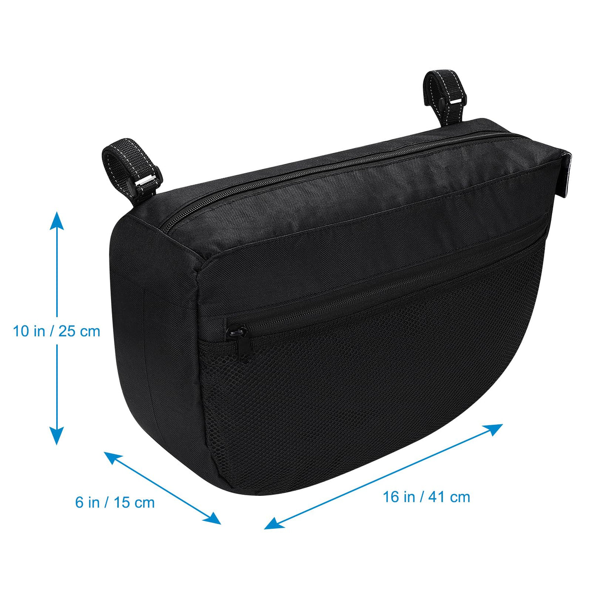 Accmor Insulated Side Sling Stroller Saddle Bag Organizer, Universal Stroller Organizer, Stroller Bag Caddy Organizer