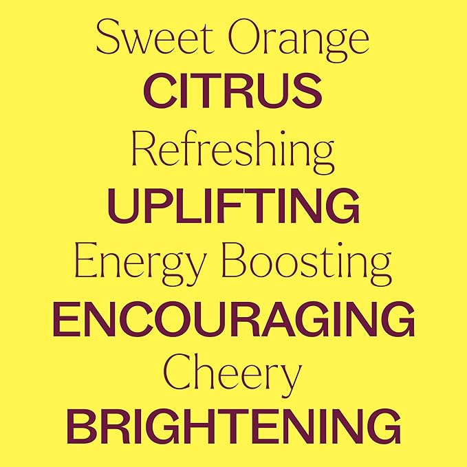 Plant Therapy Sweet Orange Organic Essential Oil 100% Pure, USDA Certified Organic, Undiluted, Natural Aromatherapy, Therapeutic Grade 30 mL (1 oz)