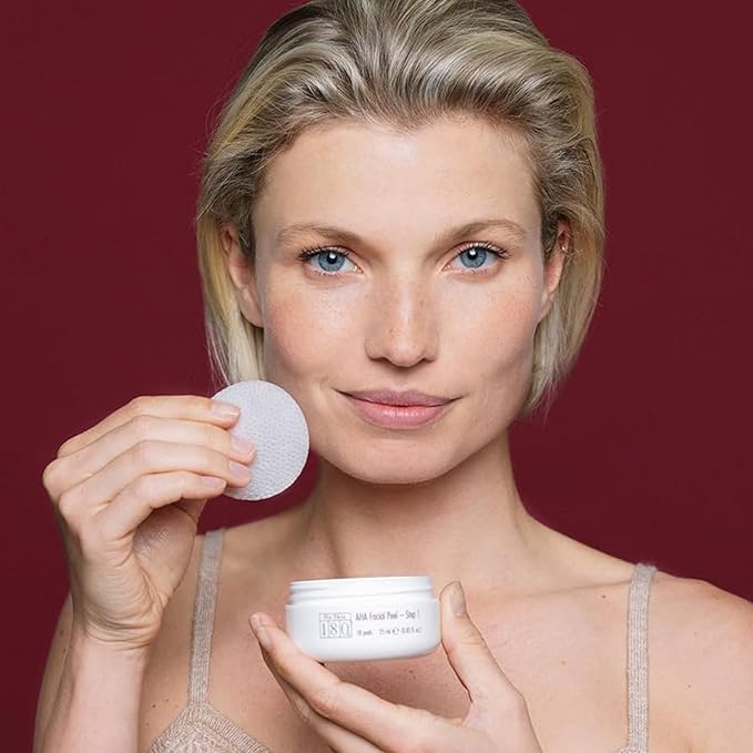 Nu Skin 180 Facial Peel & Neutralizer - Lactic Acid and Avena Sativa Extract Face Peel | Accelerate Skin Cell Turnover, Reduce Wrinkles | Skin Care Facial Peel, Soothing Skin Neutralizer