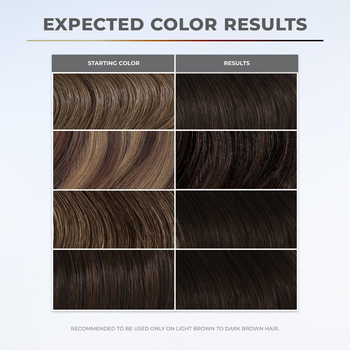 XMONDO Color Dark Brown Color Depositing Mask & Semi-Permanent Hair Dye Super Gloss | Infused with Bond Boosters for Nourishment, Revitalize & Repair, Vegan Formula, 8 Fl Oz 1-Pack