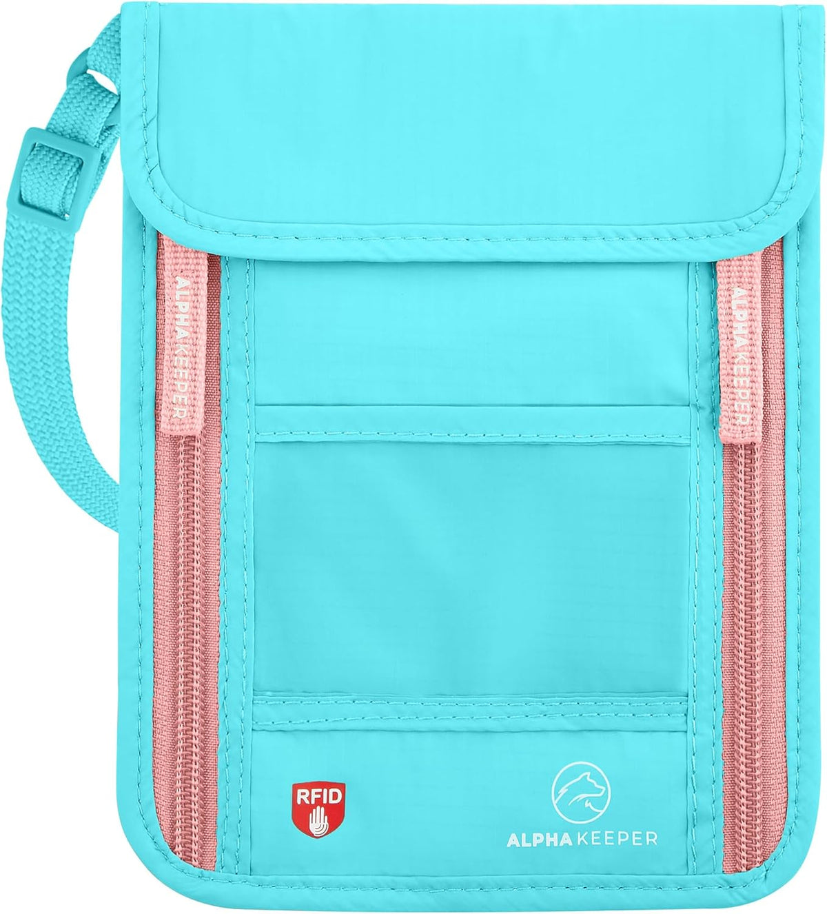 Neck Wallet, Travel Pouch For Passport Holder And Documents, Travel Neck Wallet For Traveling Women