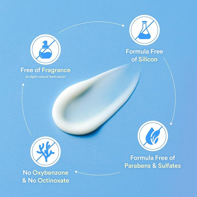 Abib Watery Hyaluron Sunscreen Moisture Tube Broad Spectrum SPF 30 1.69 fl oz / 50ml | Korean Suncreen Suncare Sunblock No White cast Reef Safe Hyaluronic Acid Niacinamide Vitamin C Collagen