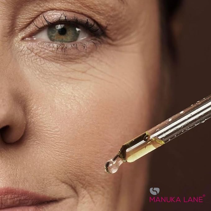 Manuka Lane Nourishing Face Oil, with Sweet Almond Oil, Rosehip and Manuka Oil Results for Soothe and Moisturise Your Face