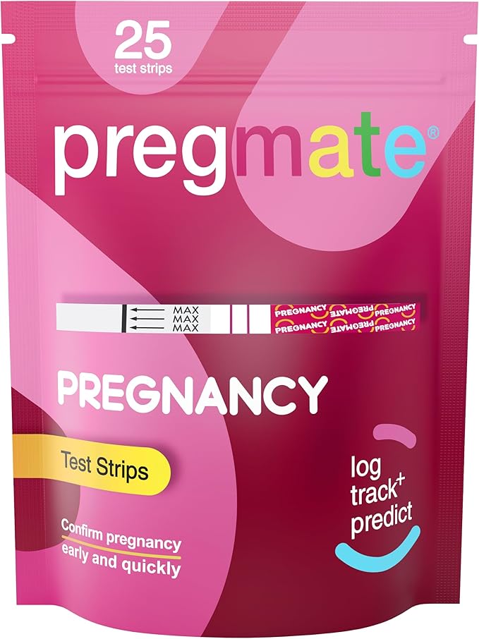 Pregmate 25 Pregnancy Test Strips (25 Count)