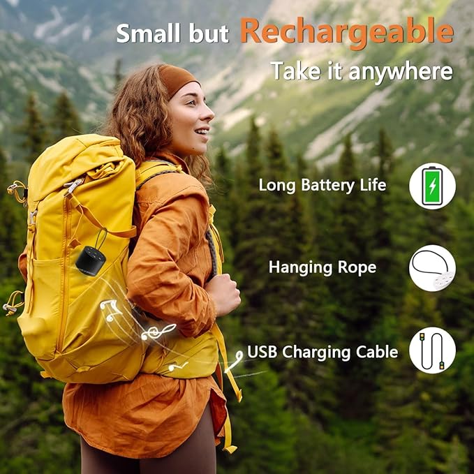 Color Noise Sleep White Noise Portable Sound Machines with 30 Soothing Sounds 32 Levels Volume Compact 4 Timer Options Auto-Off and Memory Function for Travel Home Everyone