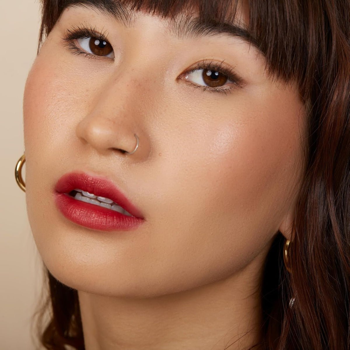 Monika Blunder Beauty Kissen Lush Lipstick Crayon - Magdalena (Brick Red) Clean Beauty, Cruelty-Free, Vegan