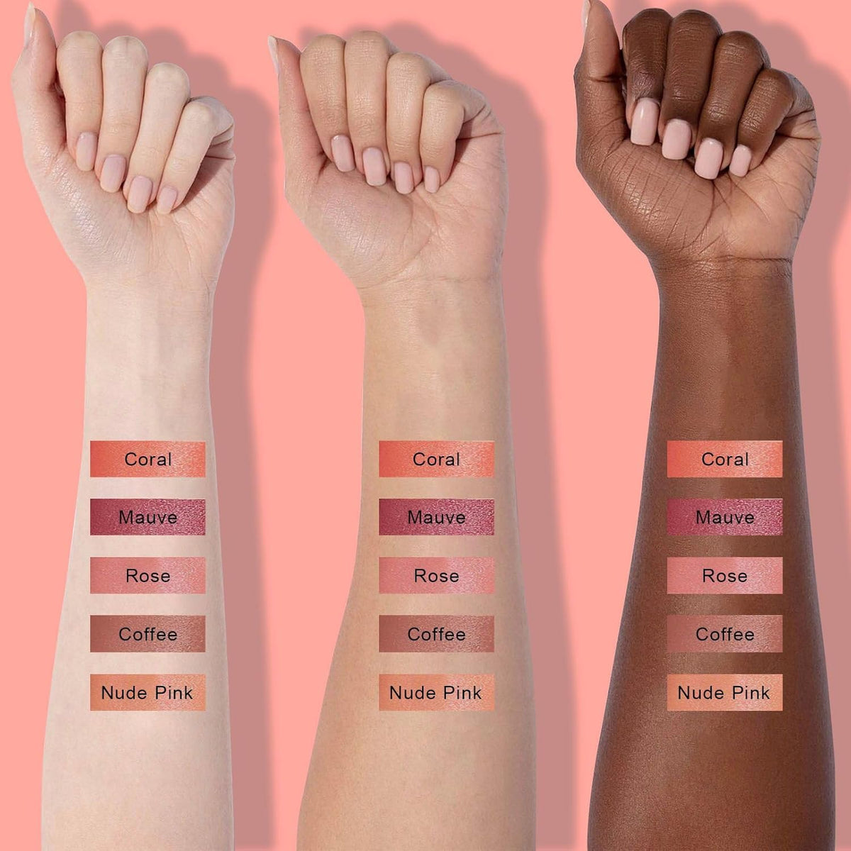 Peel Off Lip Liner Stain - Long Lasting Natural Lip Stain Transfer-proof Lip Liner, Moisturizing Waterproof Lip Gloss Stain, Highly Pigmented Color for All Skin, Ideal Gifts for Women (Coffee)