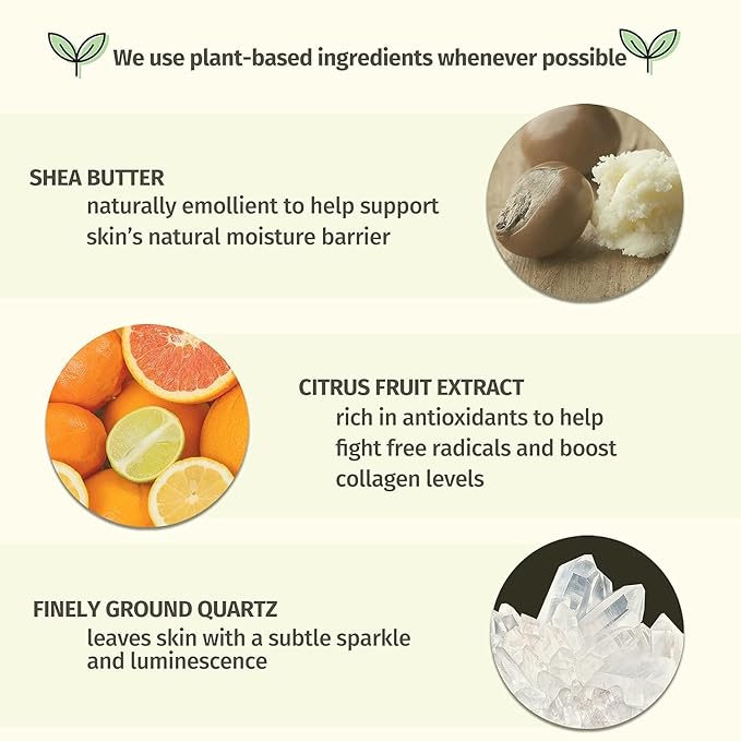 Hempz Body Lotion - Citrine Crystal & Quartz Daily Moisturizing Cream, Shea Butter Hand and Body Moisturizer - Hemp Extract Lotion - Skin Care Products, Pure Organic Hemp Seed Oil - 17 Fl Oz