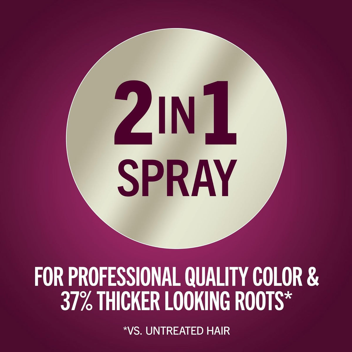 Schwarzkopf Keratin Color Root Temporary Hair Color Spray, Dark Brown - Salon Inspired Temporary Hair Dye, for up 100% Gray Coverage and Thicker Looking Roots, Ammonia free