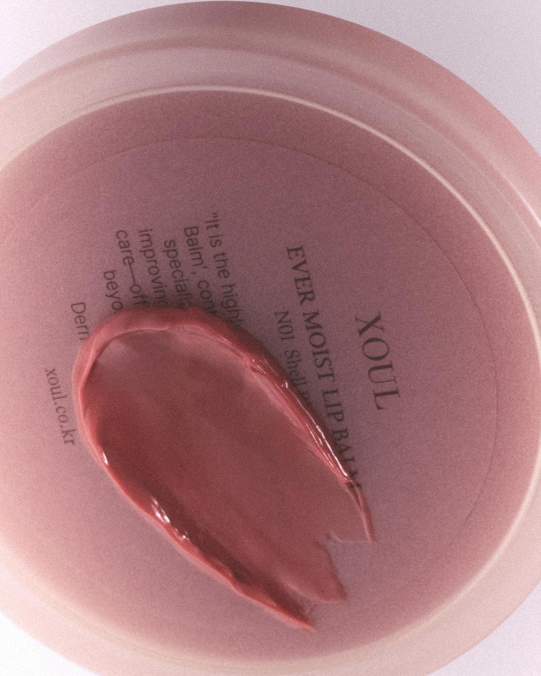 XOUL Ever Moist Volume Lip Balm - Long-Lasting Hydration, Enhances Lip Volume and Radiance, Non-Sticky Korean Skincare (01 Shell Blush)