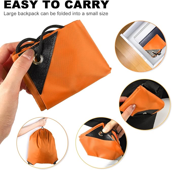 GoodtoU Nylon Backpacks - Drawstring Bags for Sport, Traveling, Team (16 Colors, 128Pcs)