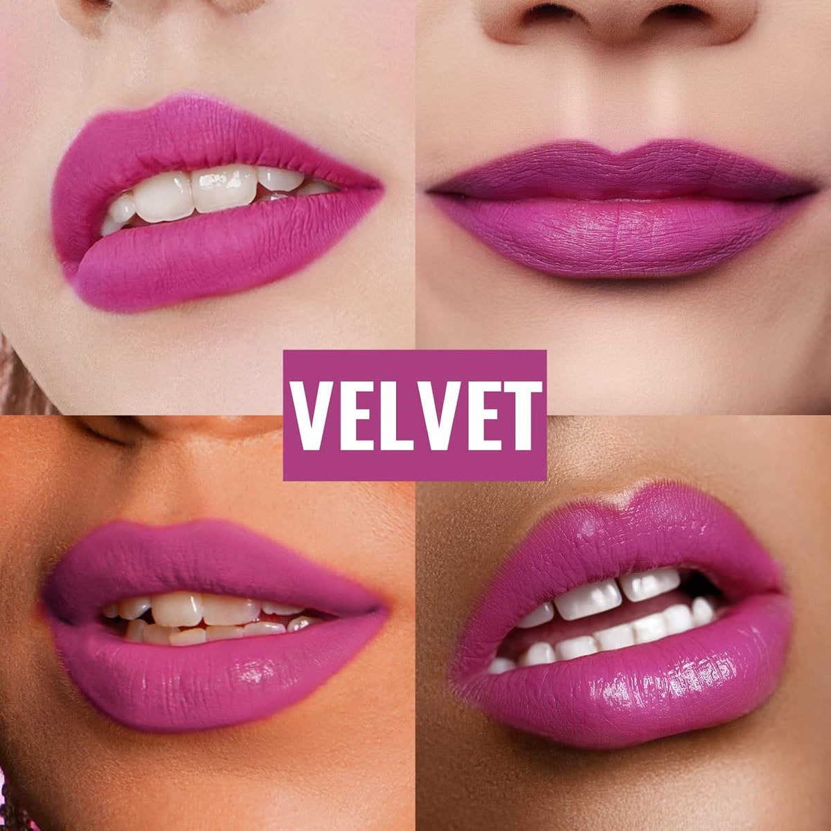 Oulac Violet Soft Matte Lipstick| Lipstick & Blush Duo| Velvet Smooth Lip Stick| Highly Pigmented & Misty Texture| Full Coverage Lip Stains Enriched with Rose Oil| Vegan & Clean Beauty| Y11