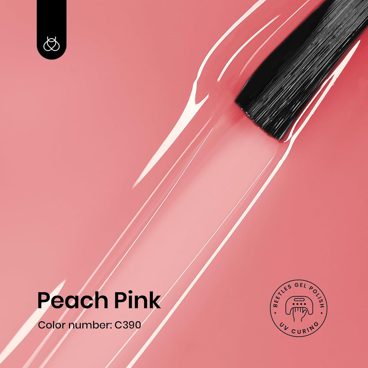 Beetles Nude Pink Gel Nail Polish, 15ml Pink Gel Polish Jelly Nude Color Translucent Nail Gel Nail Concealer Soak Off UV LED Nail Lamp Sheer Polish Nail Art Gifts for Girls Women