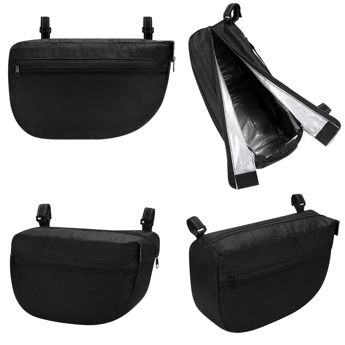 Accmor Insulated Side Sling Stroller Saddle Bag Organizer, Universal Stroller Organizer, Stroller Bag Caddy Organizer