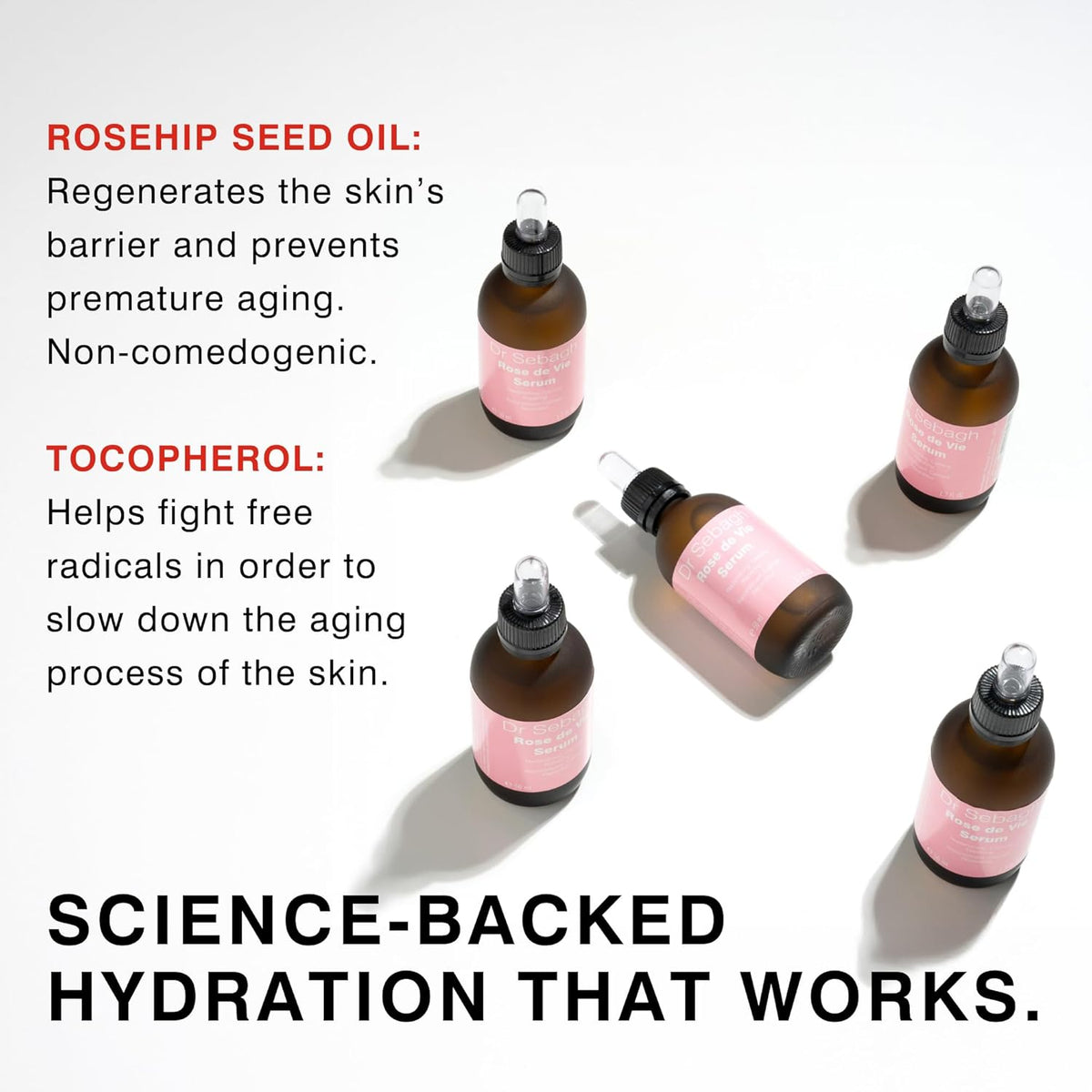 Rose de Vie Serum - 1.7 fl oz | Award-Winning Nourishing Anti-Aging Formula | Use with Dry, Mature, or Sensitive Skin | Designed to Soothe Redness & Irritation | Regenerating & Invigorating