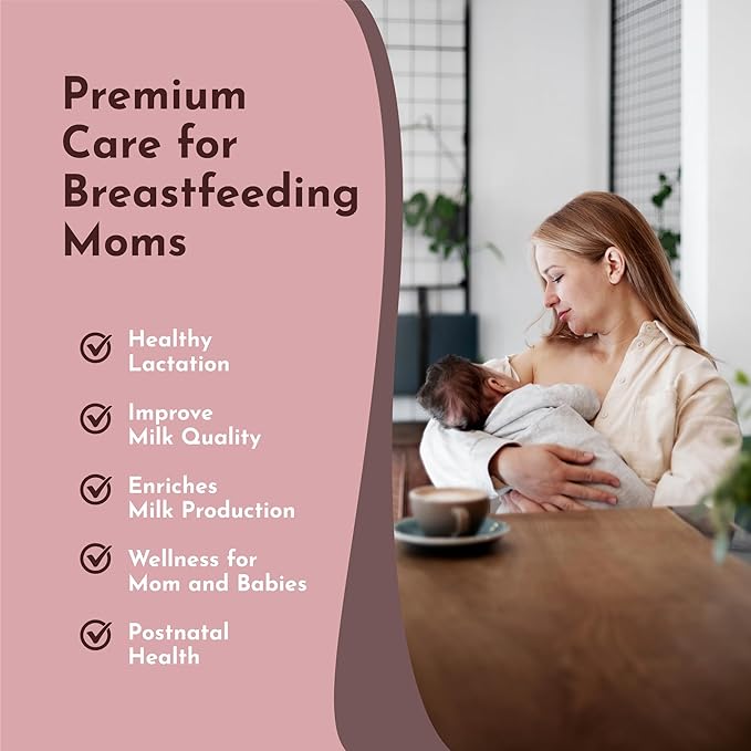 Milk Multiplier Lactation Postpartum Gummies - Postnatal Support Vitamins Supplement for Nursing Breastfeeding Mom Mother - Increase Milk Supply Production Multivitamins for Women