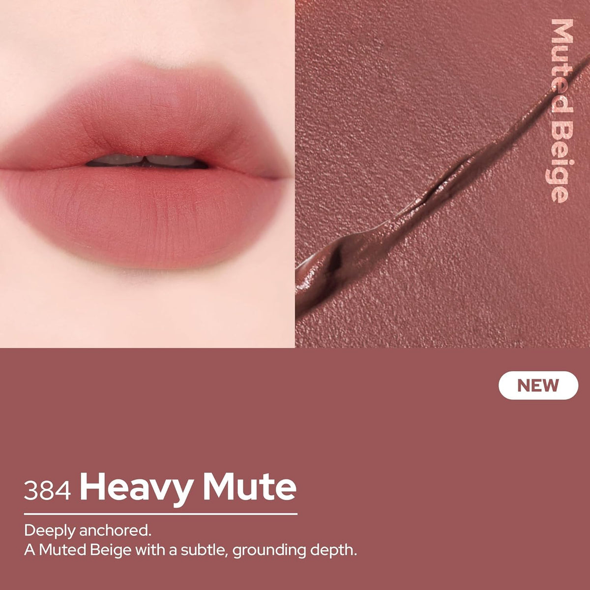 Unseen Blur Lip Tint Long-Lasting Stain, Blendable 3.2g (Heavy Mute, 3.2)