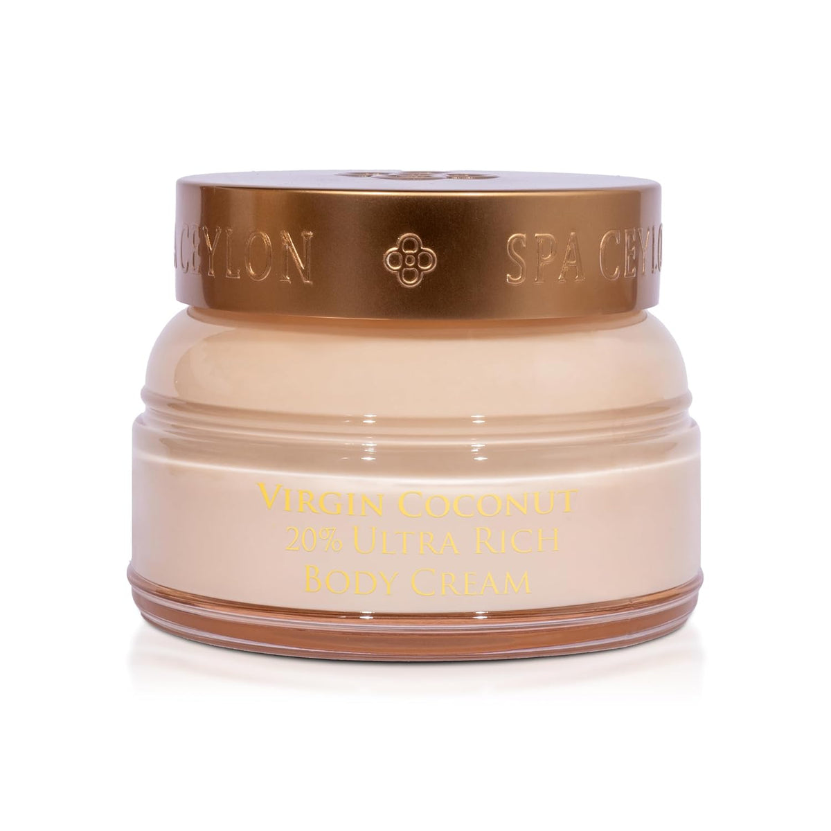 SPA CEYLON Virgin Coconut 20% Rich Body Cream | Hydrating | Suitable for all skin types