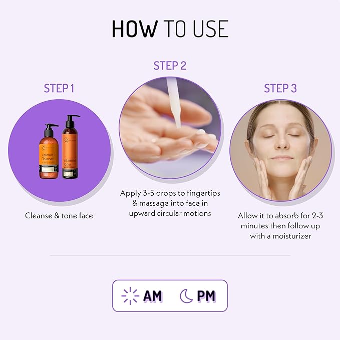 Eve Hansen Hyaluronic Acid Serum for Face | Hydrating Serum with Vitamin C & E | Anti-Aging Facial Moisturizer for Plumping & Wrinkle Care | Vegan & Cruelty-Free | 2 oz