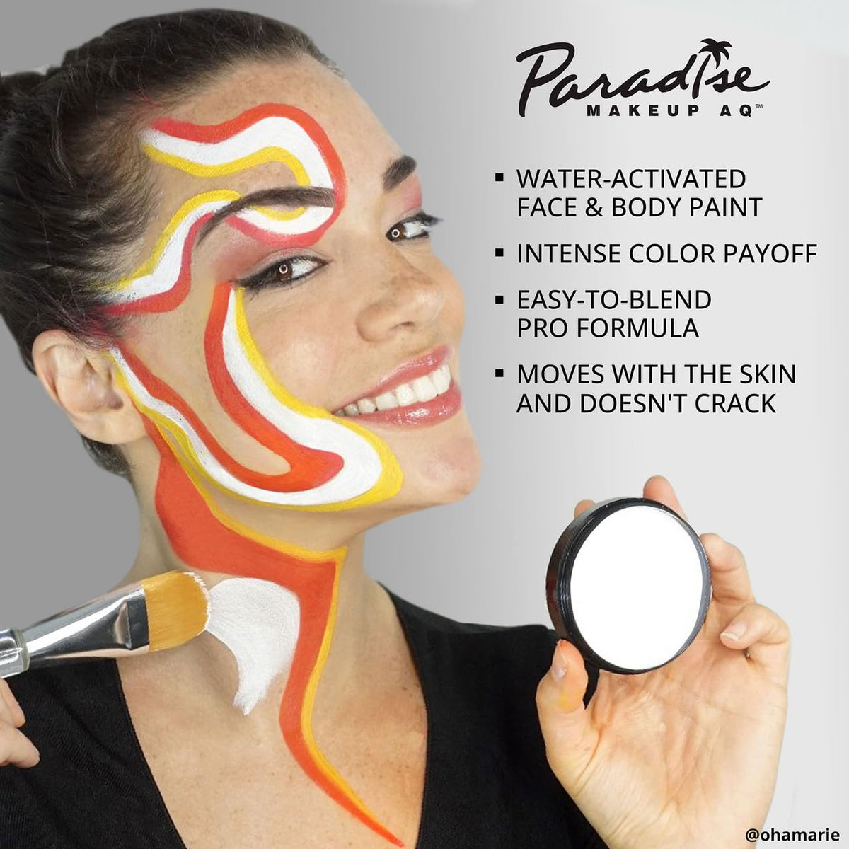 Mehron Makeup Paradise Makeup AQ ProPalette - 12 Colors