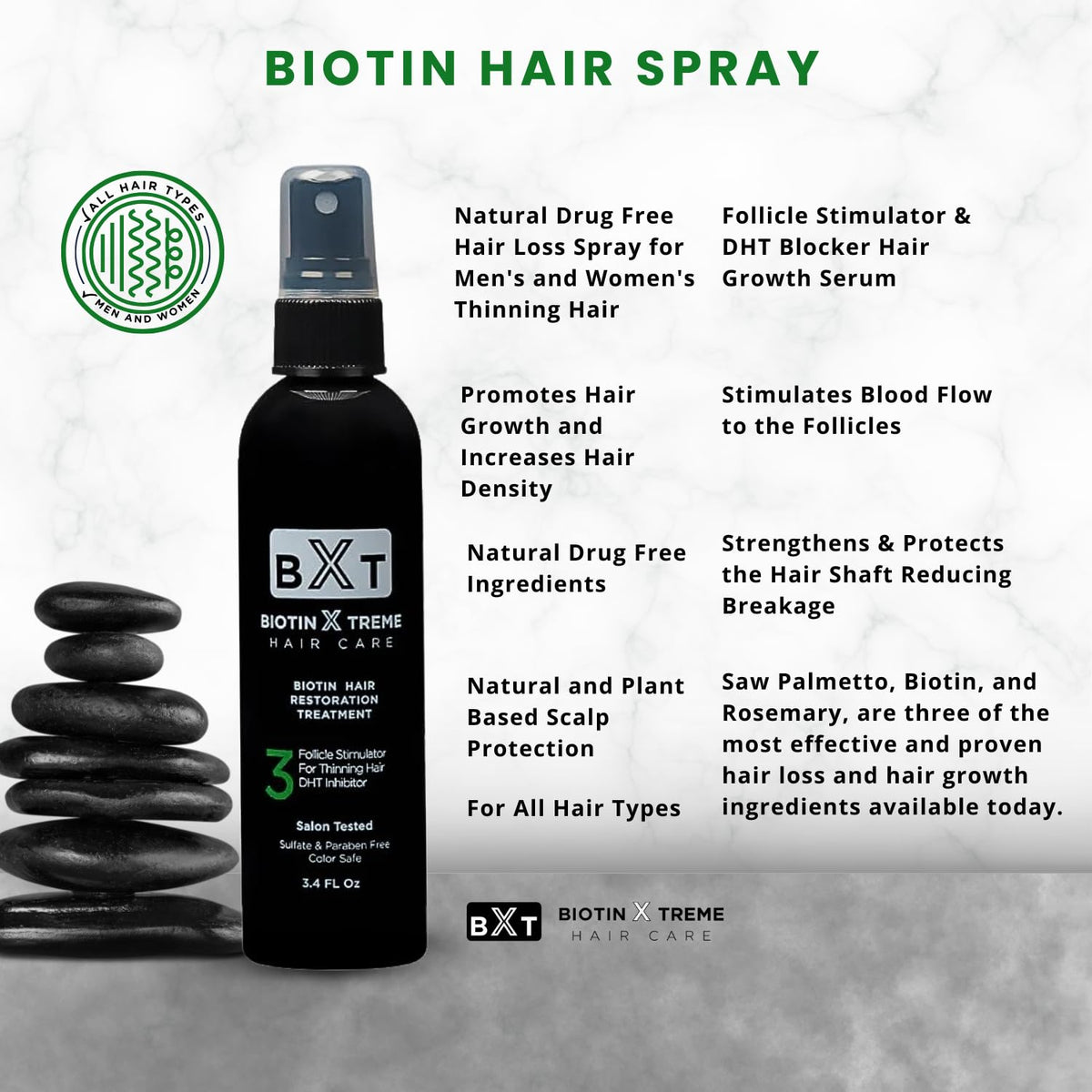 BXT Biotin Xtreme Biotin Hair Restoration Spray