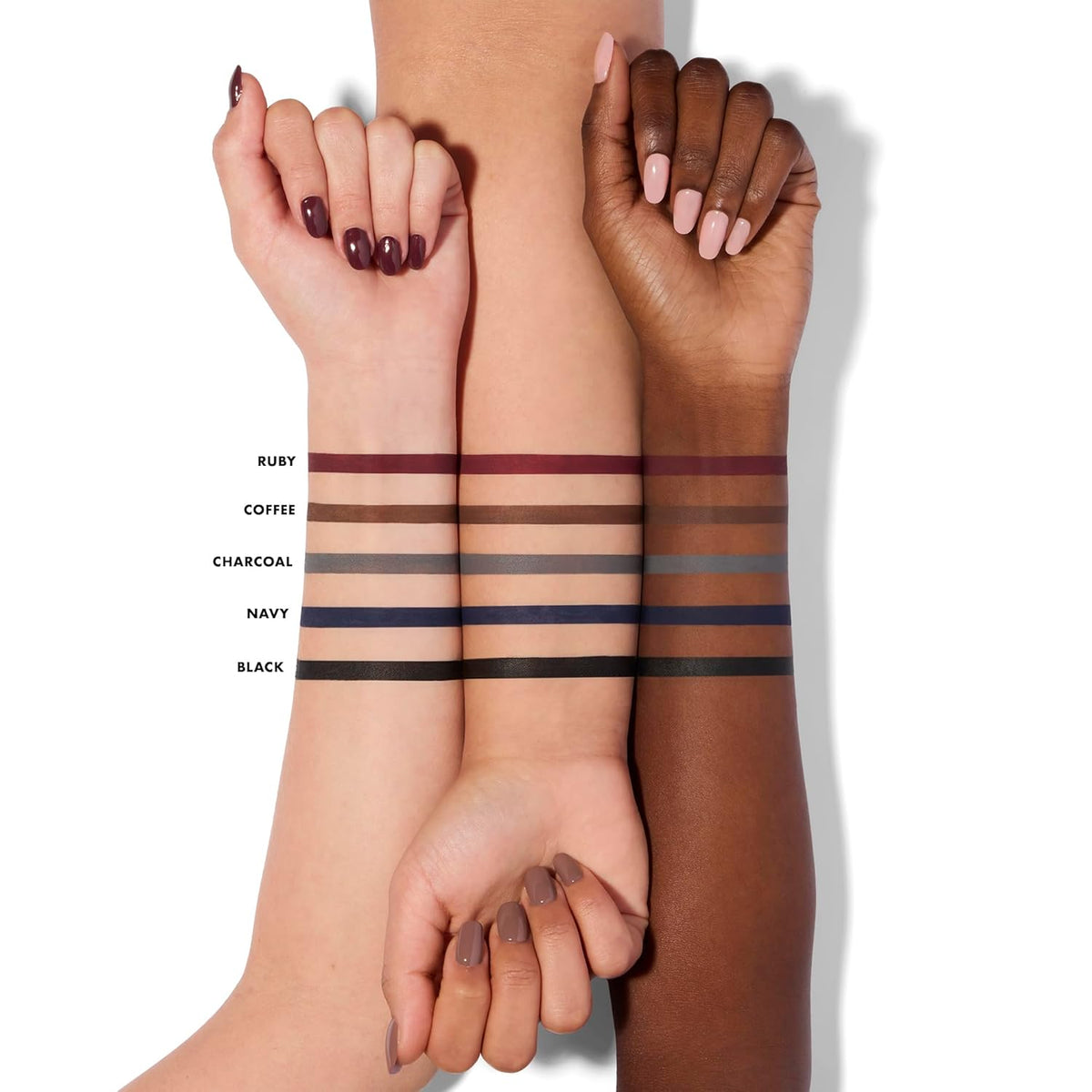 e.l.f. No Budge Retractable Eyeliner, Creamy, Ultra-Pigmented, Coffee