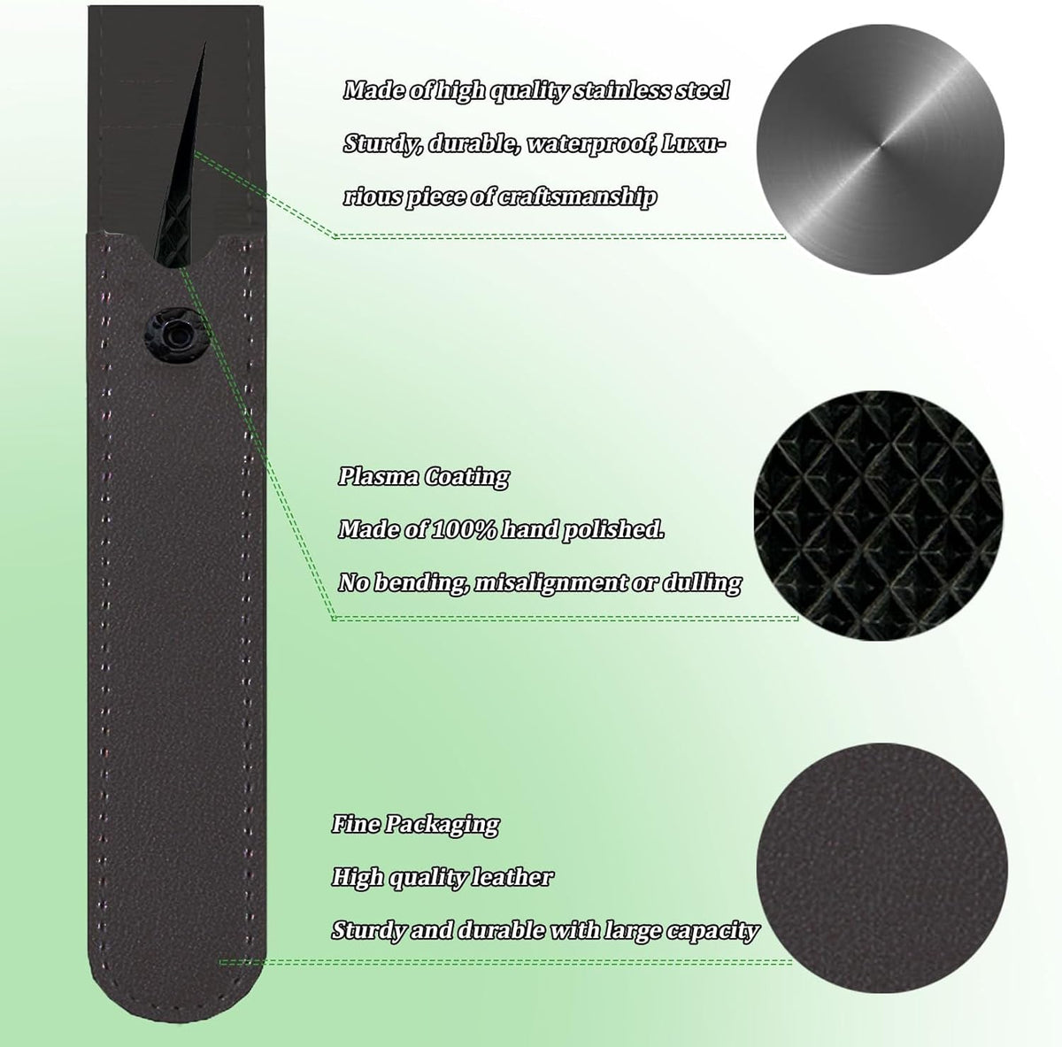 Lash Tweezers for Isolation, Pointed Craft Tweezers For Women Lash Extension Tweezer Eyelash Extension Supplies Japanese Steel (Black-Dolphin tweezers)