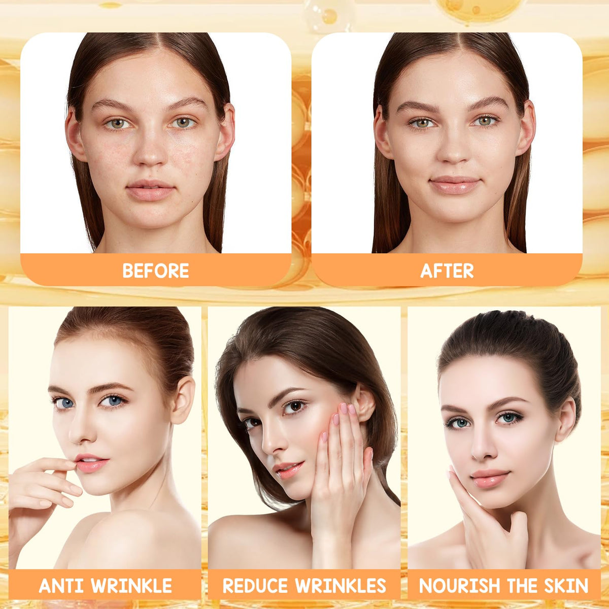 100% Organic Paracress Facial Oil,Paracress Facial Oil,Natural Paracress Extract Oil,Paracress Facial Serum for All Skin Types