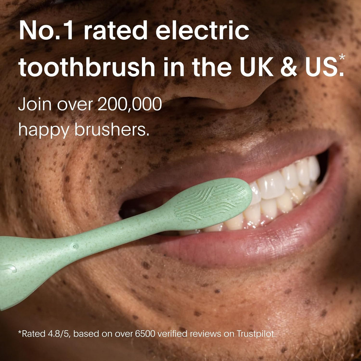 SURI 1.0 Sonic Electric Toothbrush with UV Cleaning Travel Case | 40+Day Battery | Designed in California | Electric Toothbrush for Adults | Travel Toothbrushes | Tooth Brush | Green