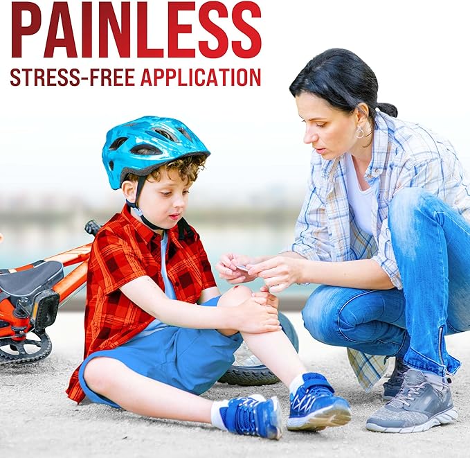 Emergency Wound Closure Strips - 2pk - Laceration Closure Kit - Stitchless & Easy to Use - Butterfly Bandages