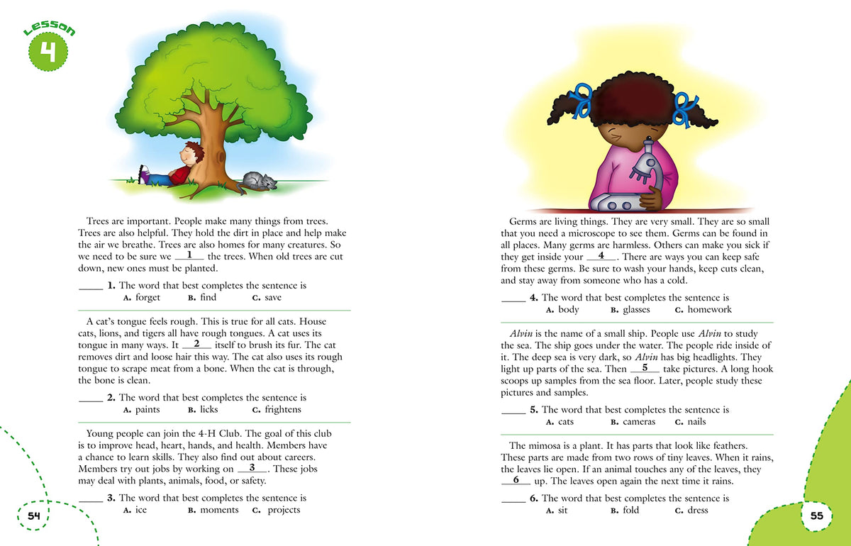 Reading Skills: Grade 2 (Flash Kids Harcourt Family Learning)