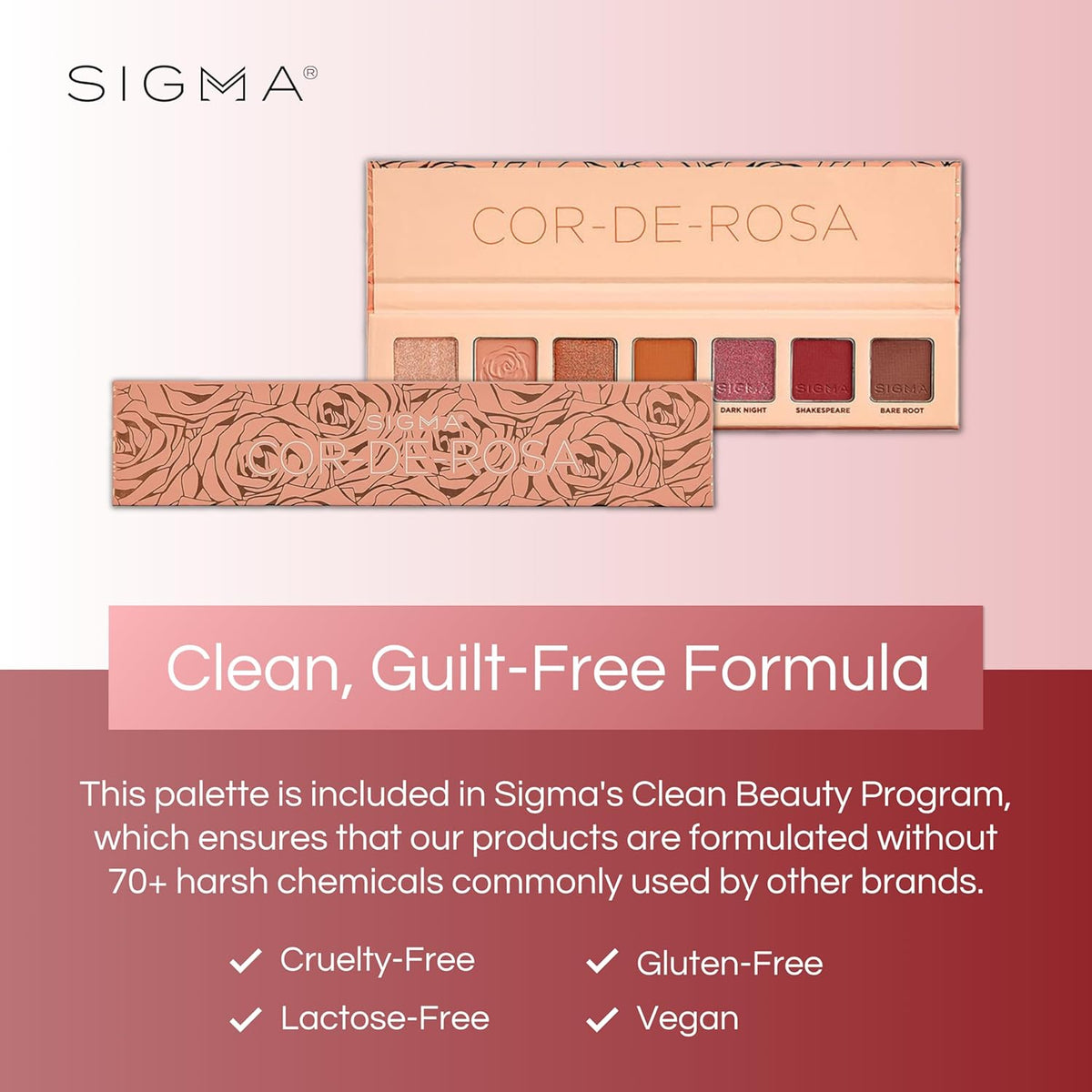 Sigma Beauty Cor-de-Rosa Mini Eyeshadow Palette