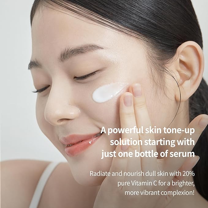 BENTON Vitamin C Serum - Korean Skin Care, White Serum for Face with 20% Pure Vitamin C, Skin Texture & Elasticity Care, Face Moisturizer for All Skin Types(1.01 fl. Oz.)