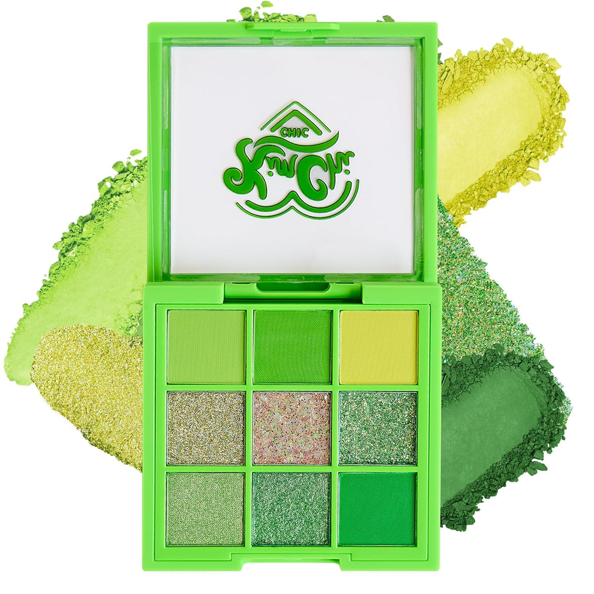 Kimchi Chic Beauty Citrus Queen - 9 Shades in 1 Makeup Palette - 03 LIME