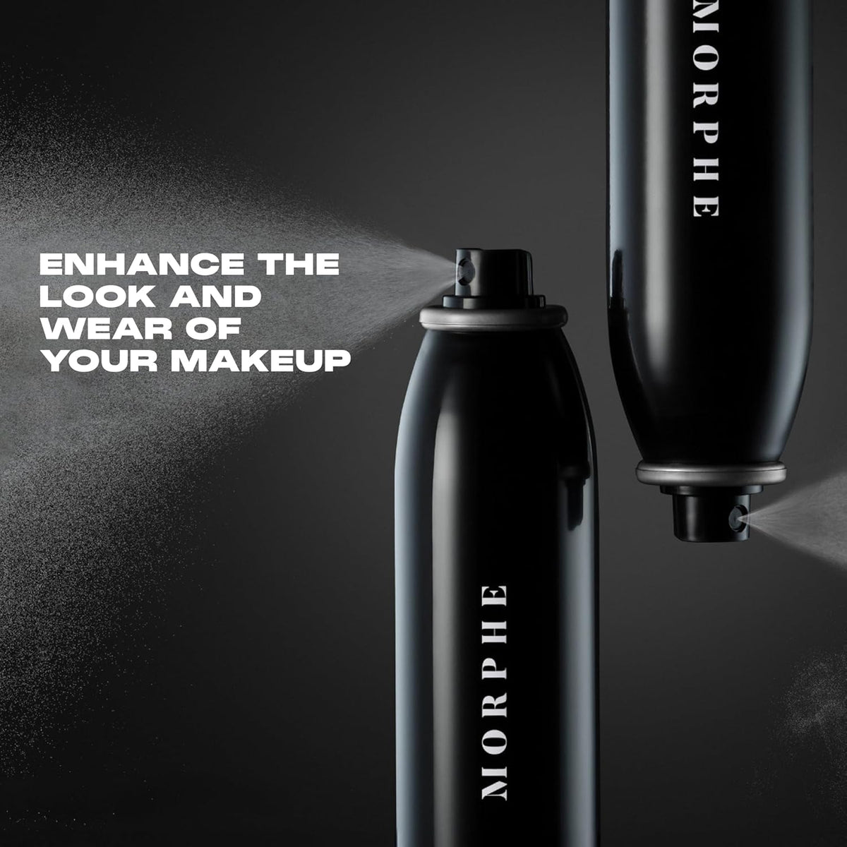 Morphe Continuous Setting Mist - Micro-Fine Makeup Setting Spray with a Natural Radiant Finish - Helps Makeup Resist Caking or Fading & Increases Wear of Foundation (3 Count, 2.8 fl oz)